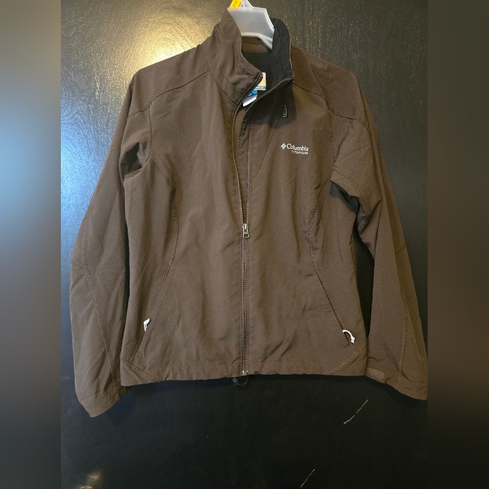 Colombia Titanium Women Brown Jacket